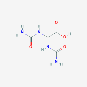 molecular formula C4H8N4O4 B135595 Allantoic acid CAS No. 99-16-1