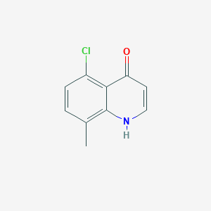 molecular formula C10H8ClNO B1356005 5-Chloro-8-methylquinolin-4-ol CAS No. 203626-37-3