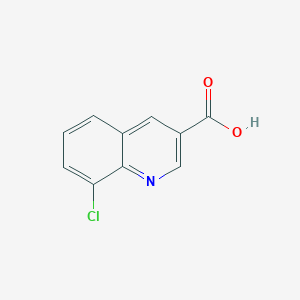 molecular formula C10H6ClNO2 B1356006 8-Chloroquinoline-3-carboxylic acid CAS No. 71082-54-7