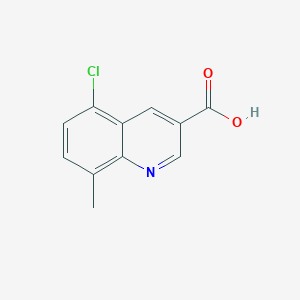 5-Chloro-8-methylquinoline-3-carboxylic acid