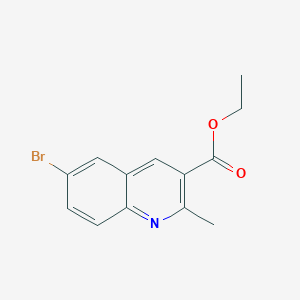 Ethyl 6-bromo-2-methylquinoline-3-carboxylate