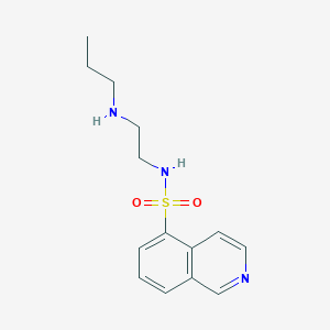 molecular formula C14H19N3O2S B1356033 N-[2-(propylamino)ethyl]isoquinoline-5-sulfonamide 