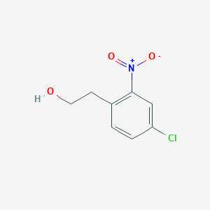 molecular formula C8H8ClNO3 B1356051 2-(4-Chloro-2-nitrophenyl)ethanol 