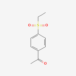 molecular formula C10H12O3S B1356056 1-[4-(Ethanesulfonyl)phenyl]ethan-1-one CAS No. 99186-50-2