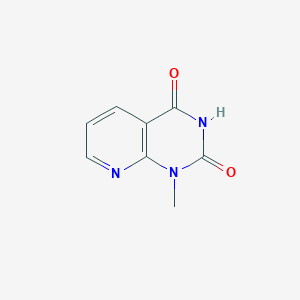 molecular formula C8H7N3O2 B1356062 1-甲基吡啶并[2,3-d]嘧啶-2,4(1H,3H)-二酮 CAS No. 142168-85-2