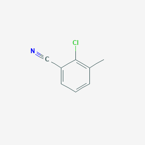 molecular formula C8H6ClN B1356066 2-Chloro-3-methylbenzonitrile CAS No. 15013-71-5