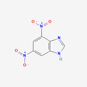 1H-Benzimidazole, 5,7-dinitro-