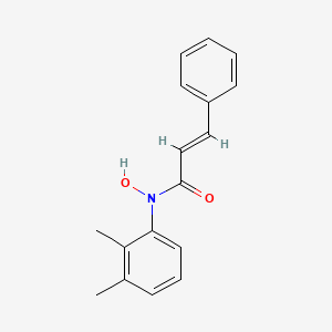 molecular formula C17H17NO2 B1356080 N-Cinnamoyl-N-(2,3-xylyl)hydroxylamine CAS No. 69891-38-9