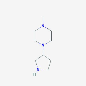 1-Methyl-4-(pyrrolidin-3-yl)piperazine
