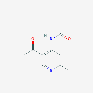 N-(5-Acetyl-2-methylpyridin-4-yl)acetamide