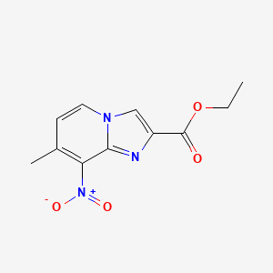 Ethyl 7-Methyl-8-nitroimidazo[1,2-a]pyridine-2-carboxylate