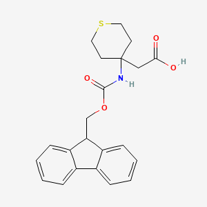[4-({[(9H-Fluoren-9-yl)methoxy]carbonyl}amino)tetrahydro-2H-thiopyran-4-yl]acetic acid