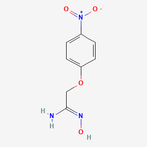 (1Z)-N'-hydroxy-2-(4-nitrophenoxy)ethanimidamide