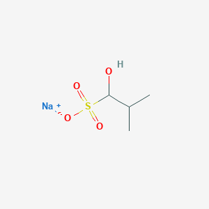 molecular formula C4H9NaO4S B13561261 Sodium 1-hydroxy-2-methylpropane-1-sulfonate 