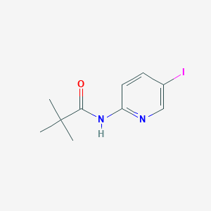 molecular formula C10H13IN2O B1356133 N-(5-Iodo-pyridin-2-yl)-2,2-dimethyl-propionamide CAS No. 470463-36-6