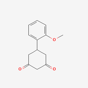 molecular formula C13H14O3 B1356137 5-(2-Methoxyphenyl)cyclohexane-1,3-dione CAS No. 55579-77-6