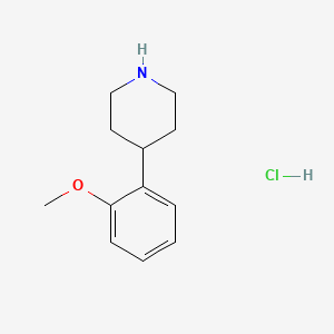 molecular formula C12H18ClNO B1356143 4-(2-Methoxyphenyl)piperidine hydrochloride CAS No. 82212-04-2
