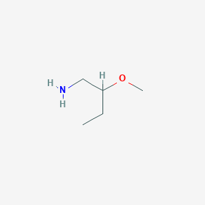 molecular formula C5H13NO B1356147 2-Methoxy-butylamine CAS No. 89282-64-4