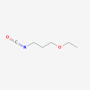 molecular formula C6H11NO2 B1356177 1-Ethoxy-3-isocyanatopropane CAS No. 54458-15-0