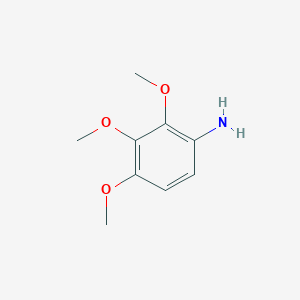 molecular formula C9H13NO3 B1356183 2,3,4-三甲氧基苯胺 CAS No. 50625-48-4