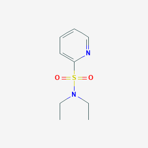molecular formula C9H14N2O2S B1356198 N,N-Diethylpyridine-2-sulfonamide CAS No. 314250-03-8