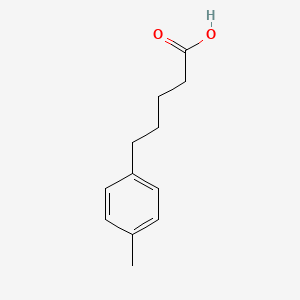 molecular formula C12H16O2 B1356199 5-(4-Methylphenyl)pentanoic acid CAS No. 777-93-5