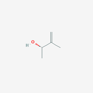 molecular formula C5H10O B13562041 3-Methyl-3-buten-2-ol, (S)- CAS No. 88376-46-9