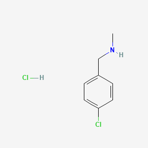 molecular formula C8H11Cl2N B1356229 N-甲基-4-氯苄胺盐酸盐 CAS No. 65542-24-7