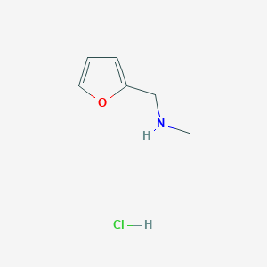 molecular formula C6H10ClNO B1356237 1-(Furan-2-yl)-N-methylmethanamine hydrochloride CAS No. 99839-46-0