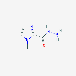 molecular formula C5H8N4O B1356250 1-甲基-1H-咪唑-2-甲酰肼 CAS No. 33543-79-2