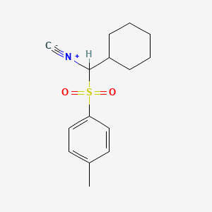 molecular formula C15H19NO2S B1356259 1-Cyclohexyl-1-tosylmethyl isocyanide CAS No. 1048971-67-0