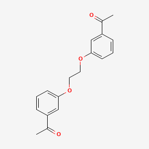 1-{3-[2-(3-Acetylphenoxy)ethoxy]phenyl}ethan-1-one