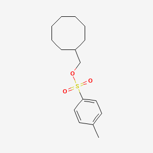 molecular formula C16H24O3S B13562830 Cyclooctylmethyl 4-methylbenzene-1-sulfonate 