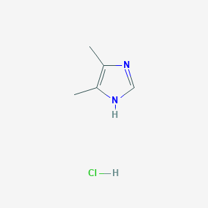 molecular formula C5H9ClN2 B1356284 4,5-Dimethyl-1H-imidazole hydrochloride CAS No. 53316-51-1