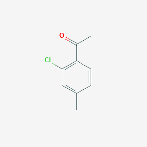 molecular formula C9H9ClO B1356286 1-(2-Chloro-4-methylphenyl)ethan-1-one CAS No. 90649-68-6