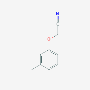 molecular formula C9H9NO B1356287 m-Tolyloxyacetonitrile CAS No. 50635-22-8