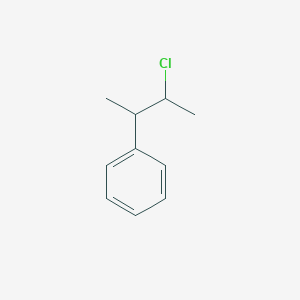 molecular formula C10H13Cl B1356288 (3-Chlorobutan-2-yl)benzene 