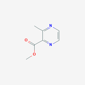 molecular formula C7H8N2O2 B1356305 3-甲基吡嗪-2-甲酸甲酯 CAS No. 41110-29-6