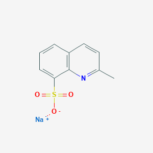 molecular formula C10H8NNaO3S B1356320 8-喹啉磺酸钠 CAS No. 83848-52-6