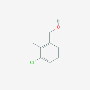 molecular formula C8H9ClO B1356379 (3-Chloro-2-methylphenyl)methanol CAS No. 90369-75-8