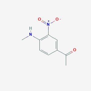 1-(4-(Methylamino)-3-nitrophenyl)ethanone