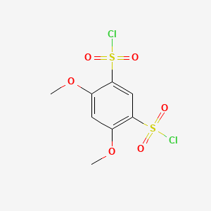 4,6-Dimethoxybenzene-1,3-disulfonyl dichloride