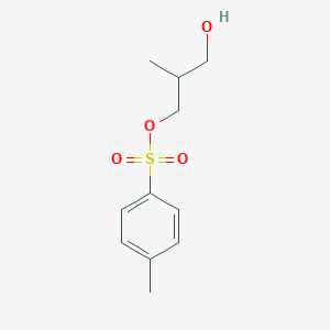 molecular formula C11H16O4S B1356398 3-Hydroxy-2-methylpropyl 4-methylbenzenesulfonate CAS No. 1019030-46-6