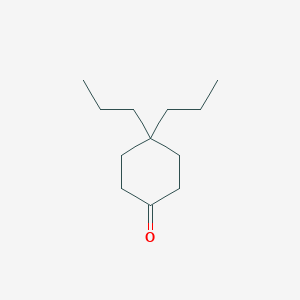 molecular formula C12H22O B013564 4,4-Dipropylcyclohexan-1-one CAS No. 123018-62-2