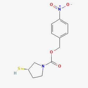 (3S)-3-mercapto-1-(4-nitrobenzyloxycarbonyl)pyrrolidine