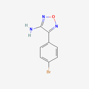 4-(4-Bromophenyl)-1,2,5-oxadiazol-3-amine
