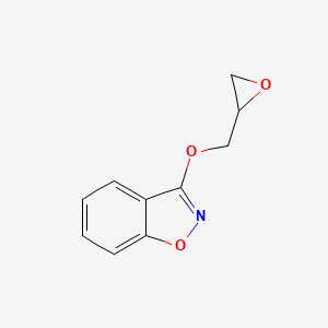 molecular formula C10H9NO3 B1356414 3-(Oxiran-2-ylmethoxy)benzo[D]isoxazole CAS No. 65476-23-5
