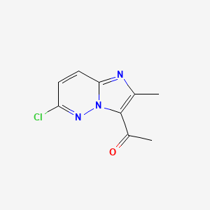 1-(6-Chloro-2-methylimidazo[1,2-b]pyridazin-3-yl)ethanone