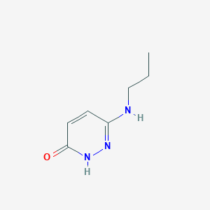 6-(Propylamino)pyridazin-3(2H)-one