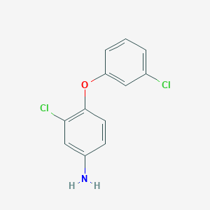 3-Chloro-4-(3-chlorophenoxy)aniline